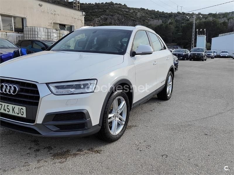 Usado Audi Q3 150 CV (110 kW) 2018 Blanco SUV