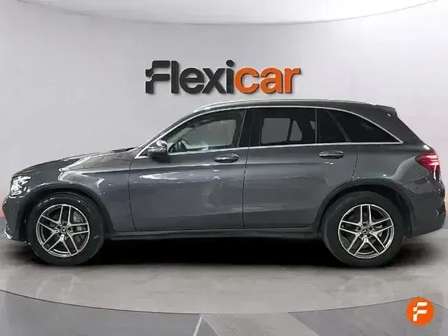 Usado Mercedes GLC220 AMG line 170 CV (125 kW) 2017 Gris SUV