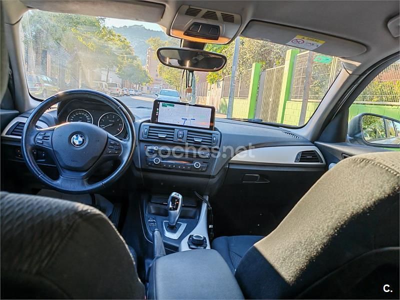 Usado BMW 116 116 CV (85 kW) 2015 Blanco Utilitario