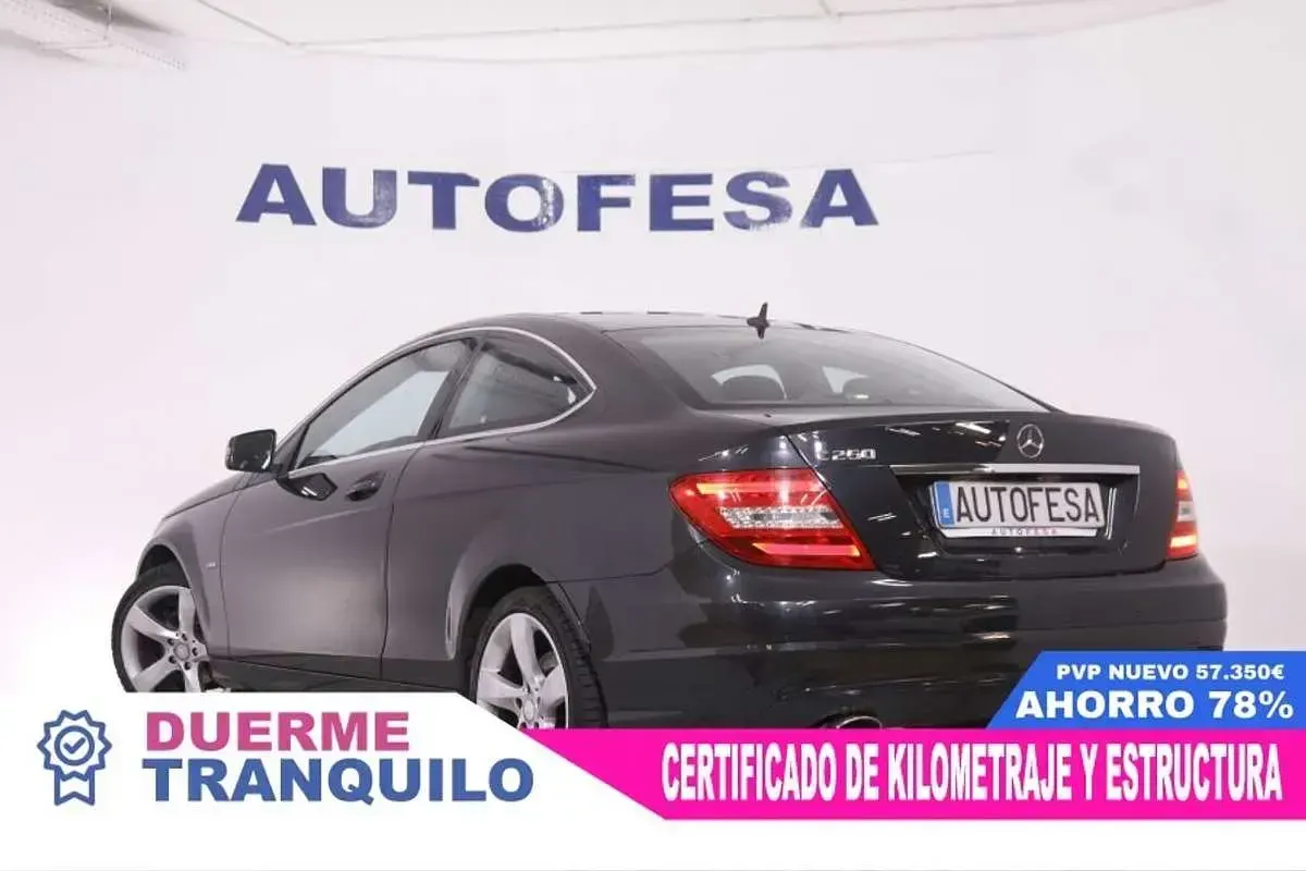 Usado Mercedes C250 204 CV (150 kW) 2014 Negro Coupe