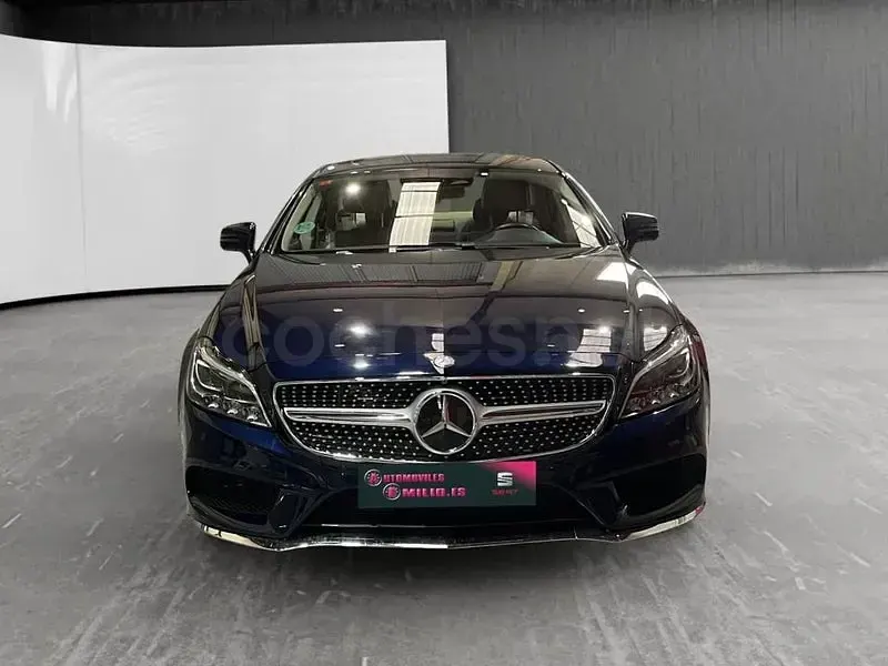 Usado Mercedes CLS350 258 CV (189 kW) 2015 Azul Berlina