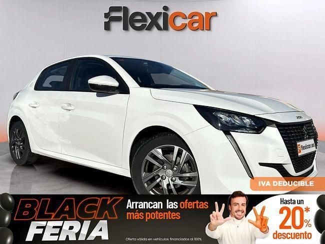 Blanco Usado 2021 Peugeot 208 Active Utilitario | 10.490 € (Buen precio) - Imagen 1/4