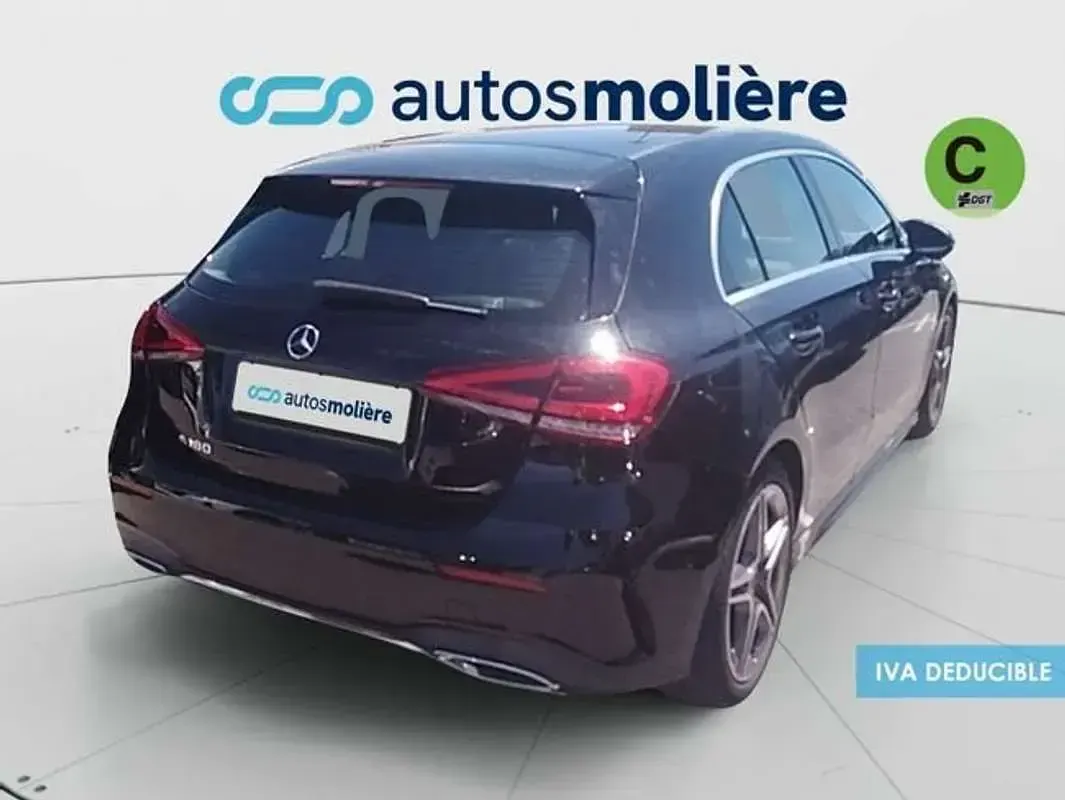 Usado Mercedes A180 136 CV (100 kW) 2021 Negro Utilitario