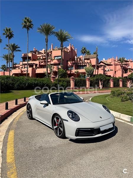 Usado Porsche 911 Carrera 4S Cabriolet 450 CV (330 kW) 2020 Gris / plata Descapotable