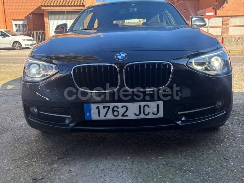 Usado BMW 116 Efficient Dynamics 116 CV (85 kW) 2015 Negro Utilitario