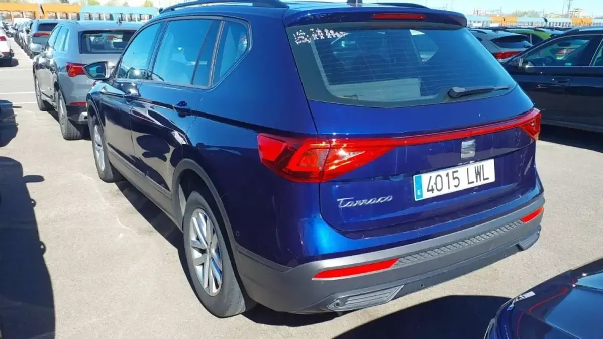 Usado Seat Tarraco Style 150 CV (110 kW) 2022 Azul SUV