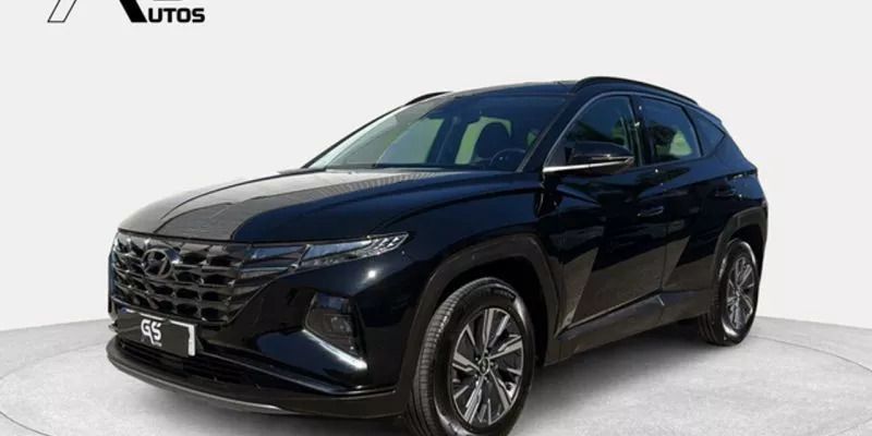 Gris Usado 2024 Hyundai Tucson SUV | 26.999 € (Precio justo) - Imagen 1/4