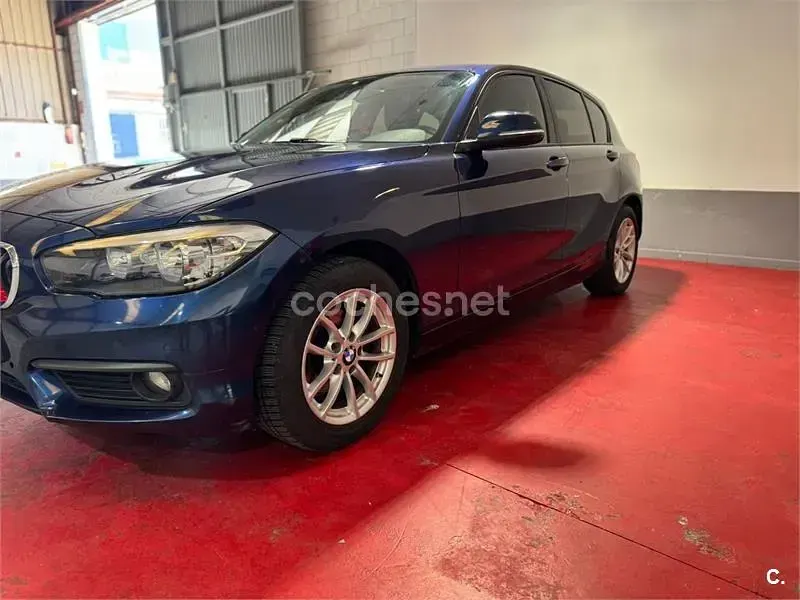 Usado BMW 116 116 CV (85 kW) 2015 Azul Utilitario