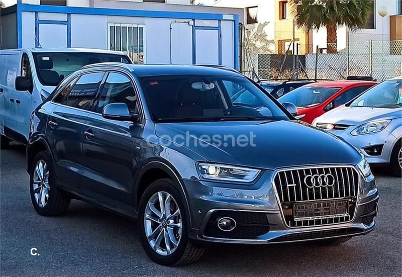 Azul Usado 2014 Audi Q3 S-Line SUV | 15.500 € (Buen precio) - Imagen 1/4