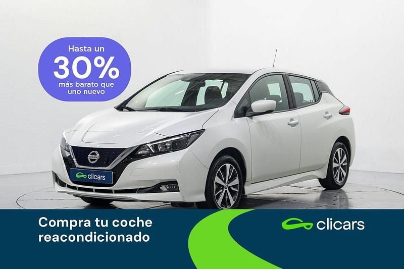 Blanco Usado 2021 Nissan Leaf Acenta Utilitario | 14.490 € (Precio justo) - Imagen 1/4