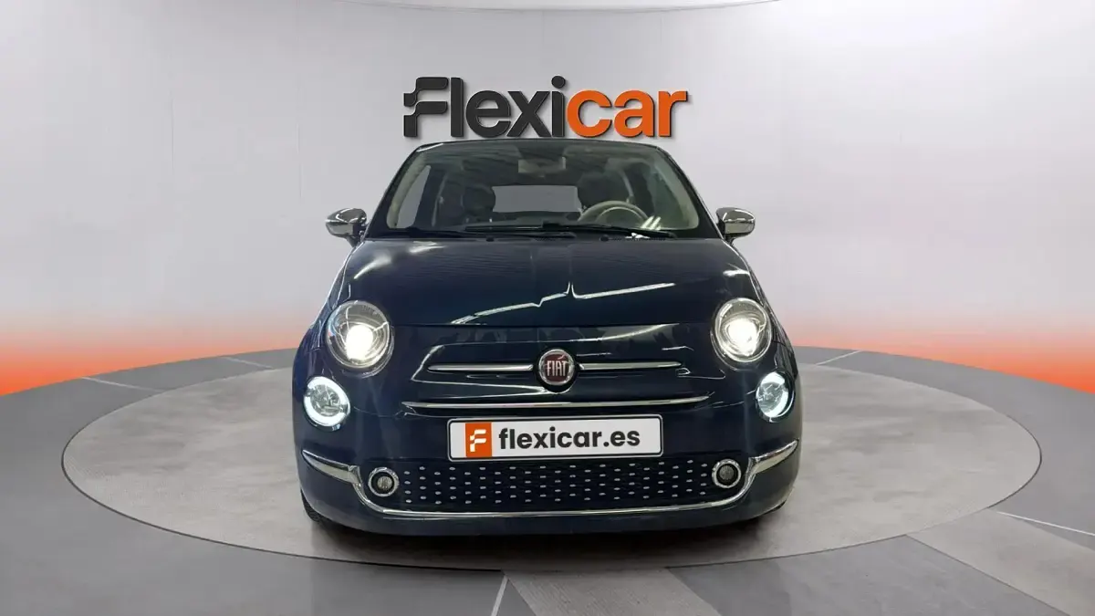 Usado Fiat 500 Connect 71 CV (52 kW) 2021 Azul Descapotable