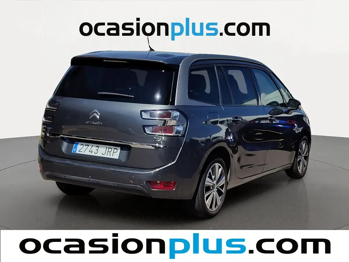 Usado Citroën Grand C4 Picasso Feel 120 CV (88 kW) 2016 Gris Monovolumen