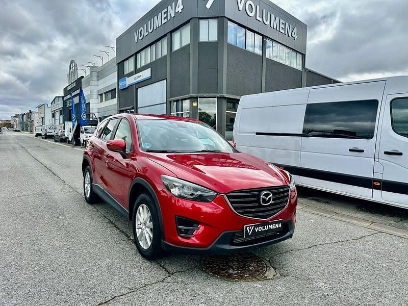 Usado Mazda CX-5 Style 150 CV (110 kW) 2016 Granate SUV