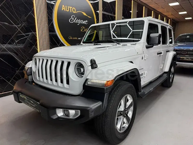 Usado Jeep Wrangler Sahara 200 CV (147 kW) 2021 Blanco SUV