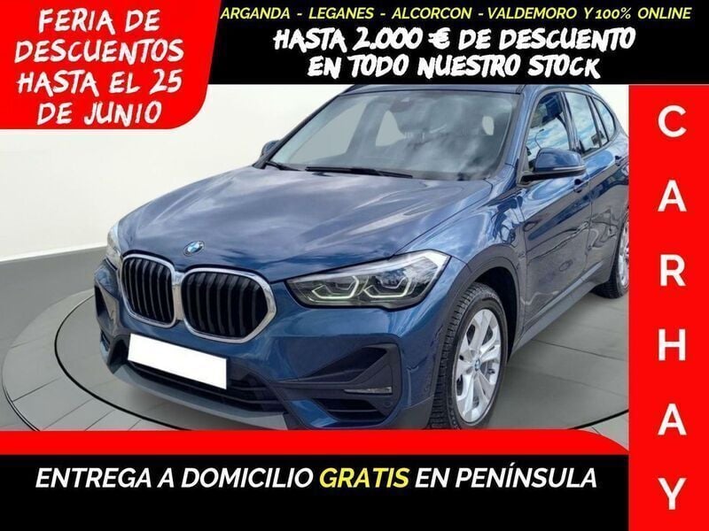 Azul Usado 2020 BMW X1 SUV | 21.490 € (Buen precio) - Imagen 1/4