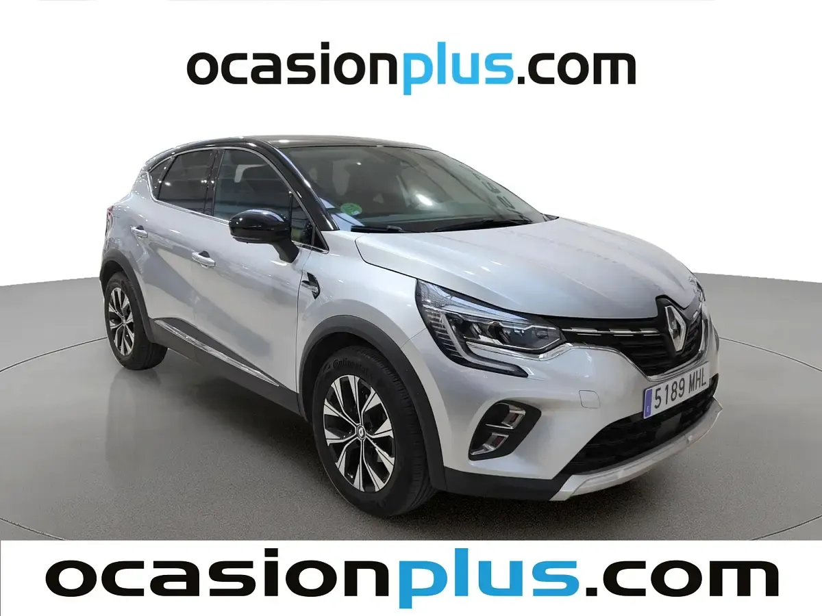 Usado Renault Captur Techno 91 CV (66 kW) 2023 Gris SUV