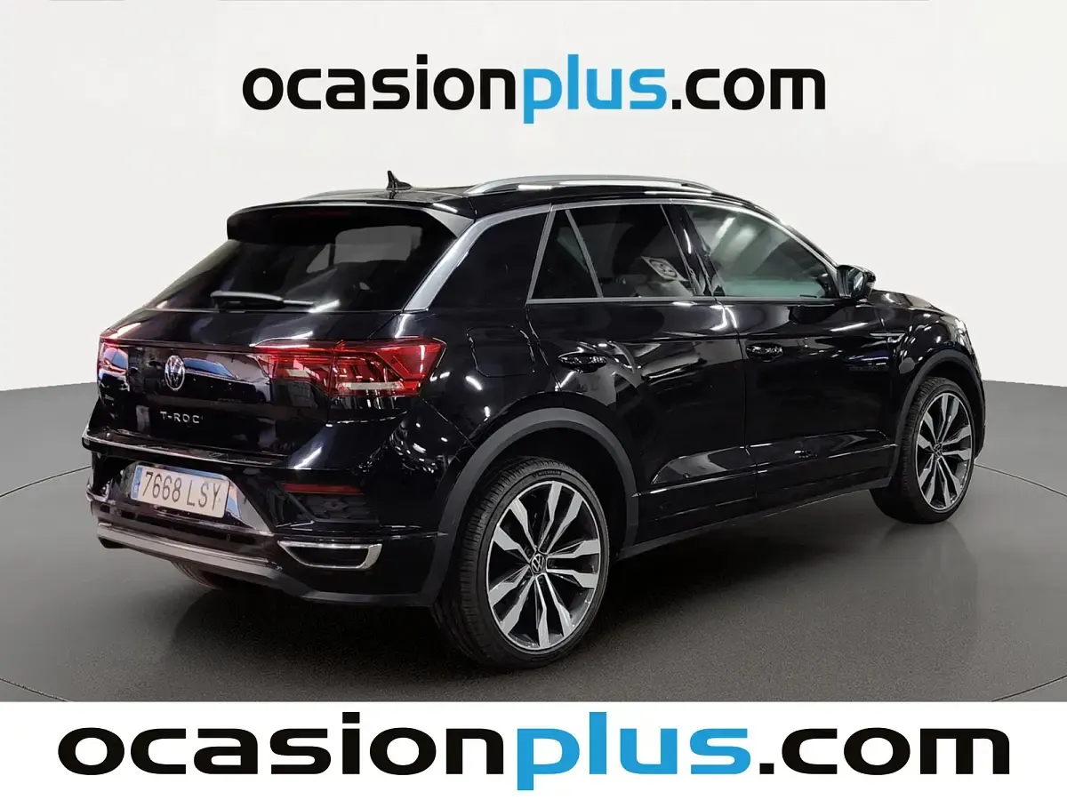 Usado VW T-Roc Sport 150 CV (110 kW) 2021 Negro SUV