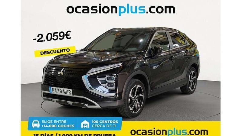 Negro Usado 2023 Mitsubishi Eclipse Cross SUV | 20.591 € (Buen precio) - Imagen 1/4