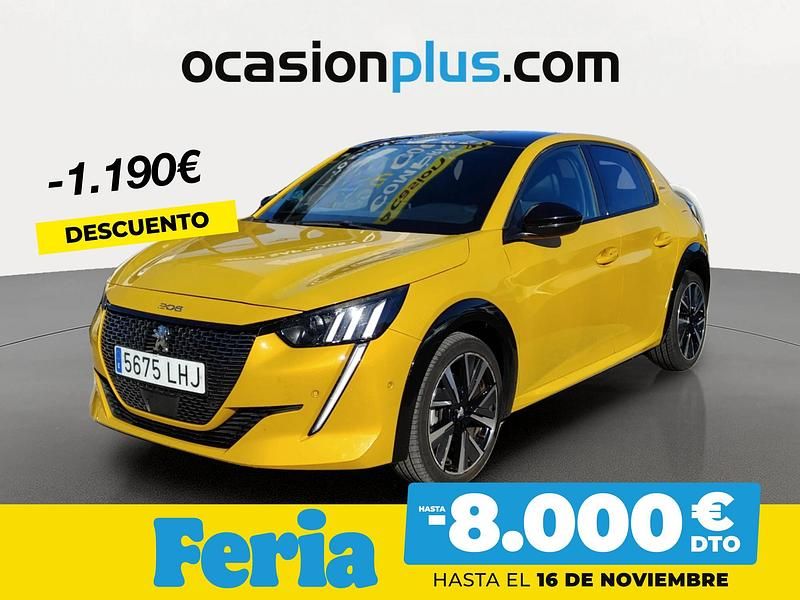 Amarillo Usado 2020 Peugeot 208 GT-line Utilitario | 12.200 € (Caro) - Imagen 1/4