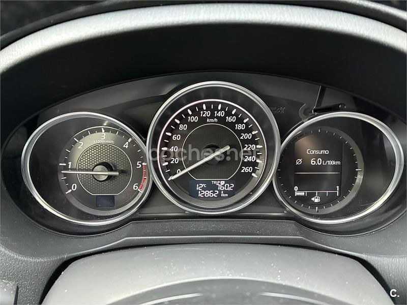 Usado Mazda 6 Style 150 CV (110 kW) 2014 Blanco Familiar