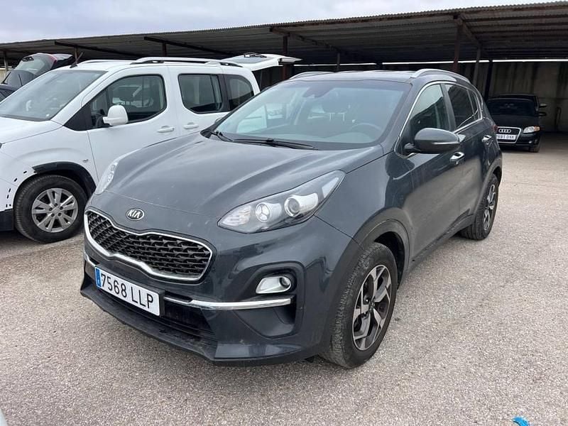 Gris Usado 2020 Kia Sportage Plus SUV | 20.990 € (Un poco caro) - Imagen 1/4