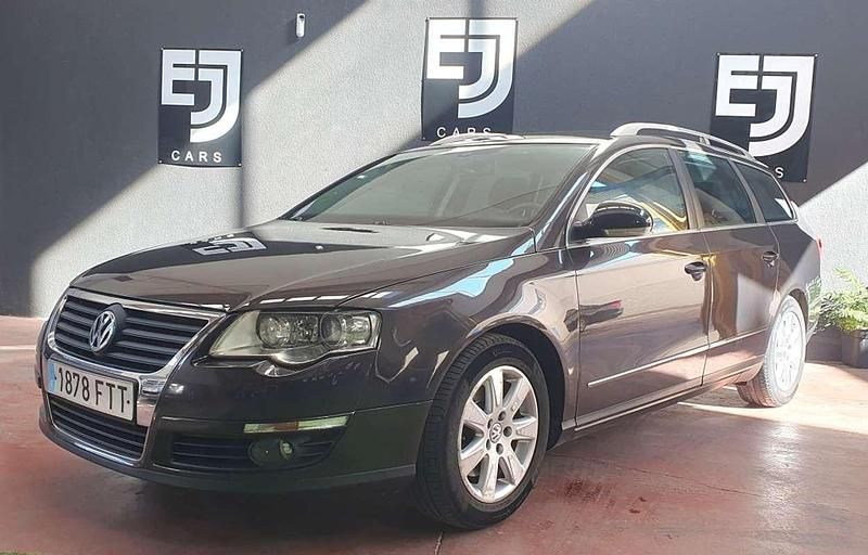 Usado VW Passat Sportline 150 CV (110 kW) 2007 Negro Familiar
