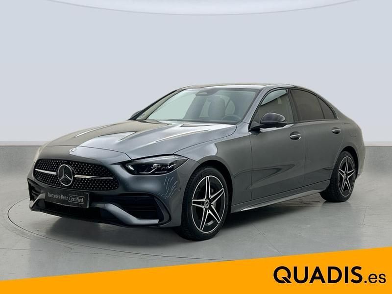 Gris Usado 2024 Mercedes C300e Berlina | 51.900 € (Precio justo) - Imagen 1/4