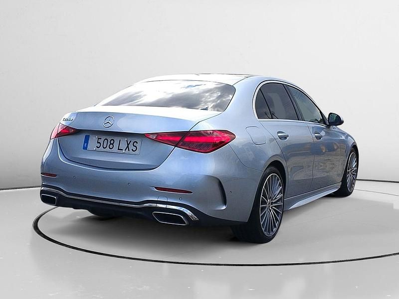Usado Mercedes C220 200 CV (147 kW) 2022 Gris Berlina