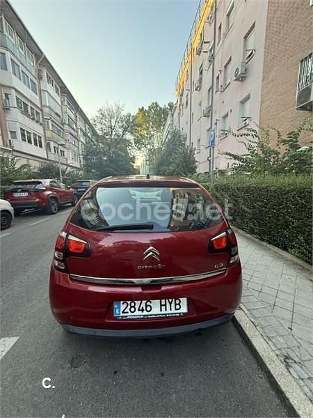 Usado Citroën C3 PureTech 82 CV (60 kW) 2014 Granate Berlina