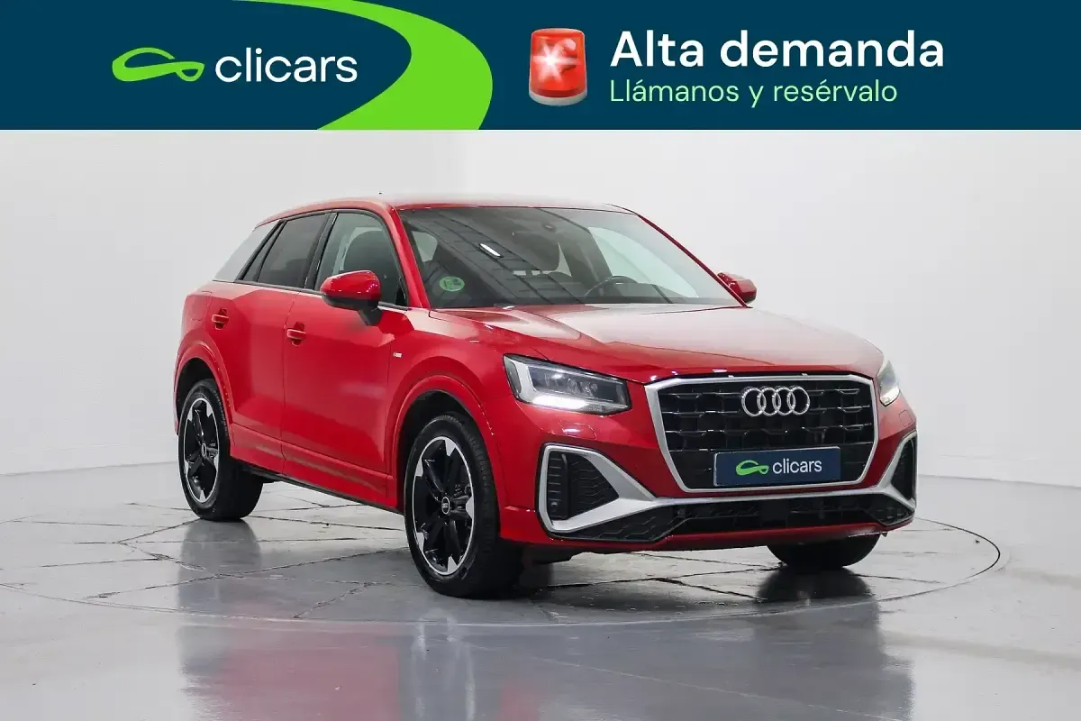 Käytetty Audi Q2 S-Line 116 HP (85 kW) 2022 Punainen Katumaasturi