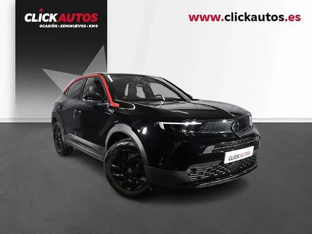 Usado Opel Mokka GS Line 131 CV (96 kW) 2022 Negro SUV