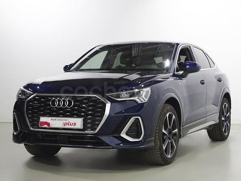 Usado Audi Q3 Sportback S-Line 200 CV (147 kW) 2021 Azul SUV