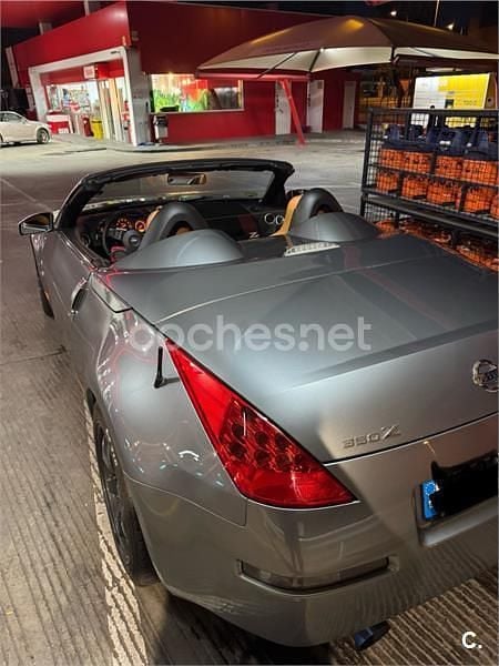 Usado Nissan 350Z Pack 313 CV (230 kW) 2006 Gris / plata Descapotable