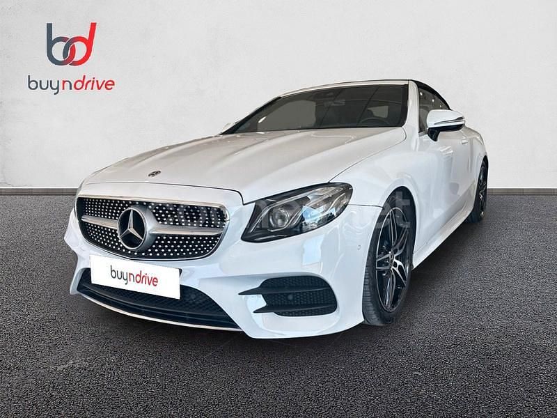 Blanco Usado 2018 Mercedes E220 Descapotable | 34.990 € (Buen precio) - Imagen 1/4