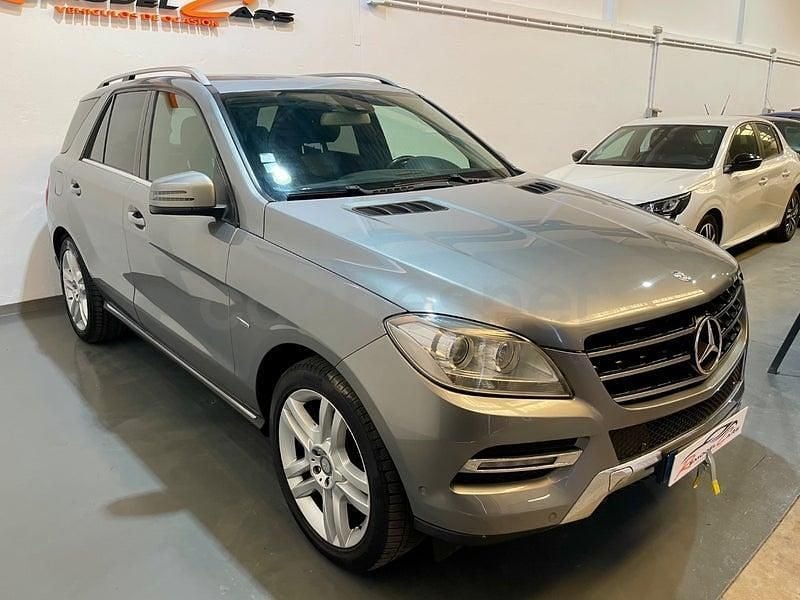 Usado Mercedes ML350 258 CV (189 kW) 2014 Gris / plata SUV