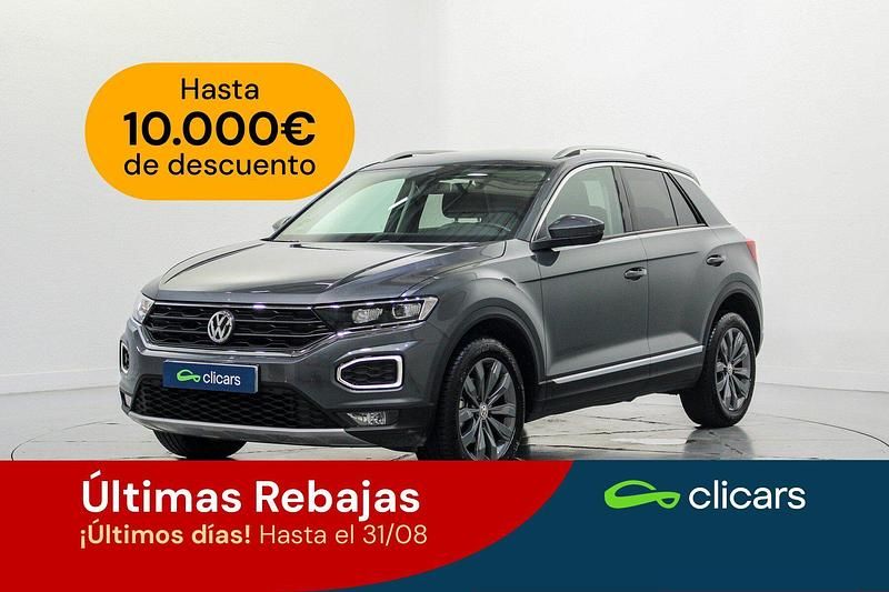 Gris Usado 2019 VW T-Roc Sport SUV | 18.990 € (Precio justo) - Imagen 1/4