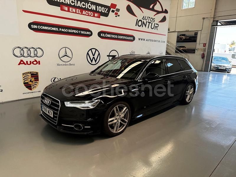 Negro Usado 2016 Audi A6 S-Line Familiar | 23.900 € (Precio justo) - Imagen 1/4