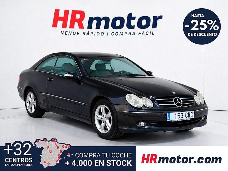 Usado Mercedes CLK200 Elegance 165 CV (121 kW) 2004 Gris Coupe