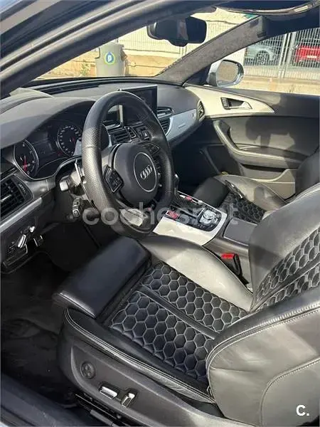 Usado Audi RS6 560 CV (411 kW) 2014 Negro Familiar