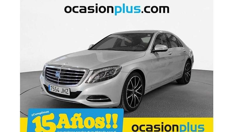 Plateado Usado 2015 Mercedes S500 Berlina | 39.200 € (Super precio) - Imagen 1/4