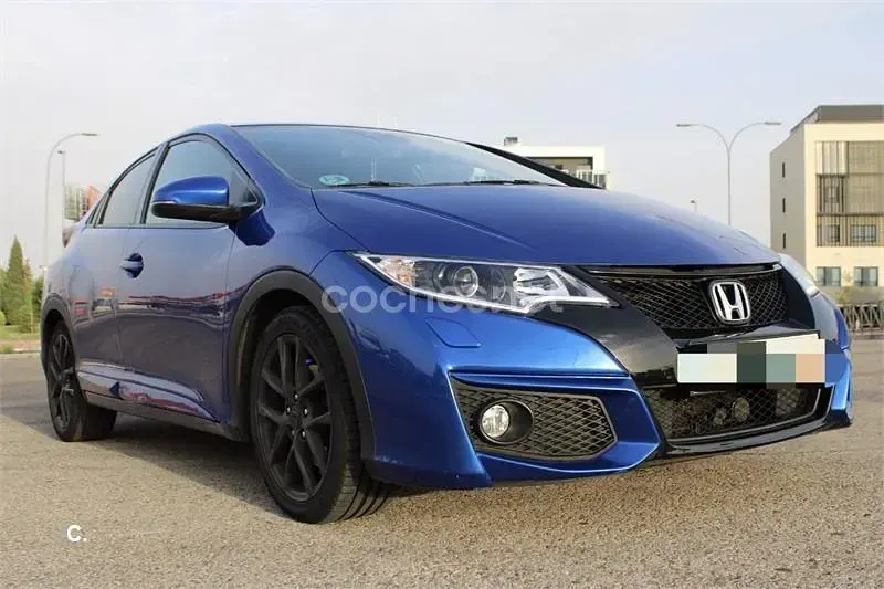 Usado Honda Civic Sport 120 CV (88 kW) 2016 Azul Berlina