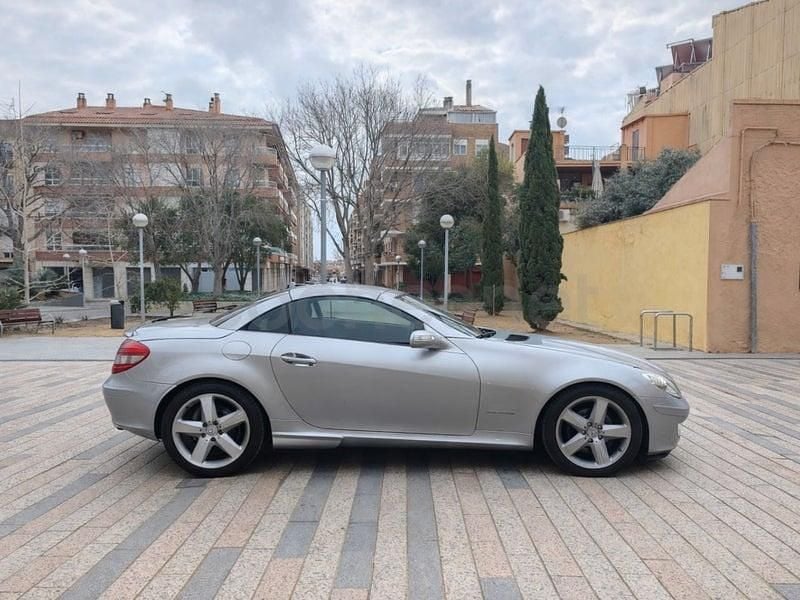 Usado Mercedes SLK200 163 CV (119 kW) 2005 Gris / plata Descapotable