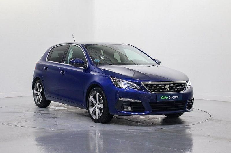 Usado Peugeot 308 Allure 110 CV (80 kW) 2019 Azul Berlina