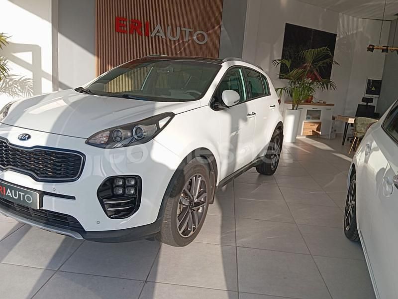 Blanco Usado 2017 Kia Sportage GT-Line SUV | 18.990 € (Un poco caro) - Imagen 1/4