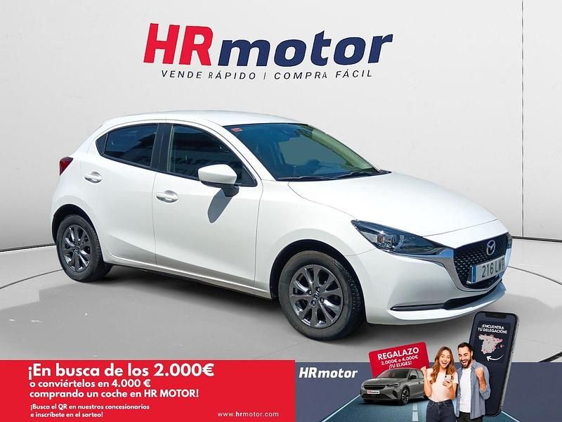 Blanco Usado 2021 Mazda 2 Berlina | 14.110 € (Precio justo) - Imagen 1/4