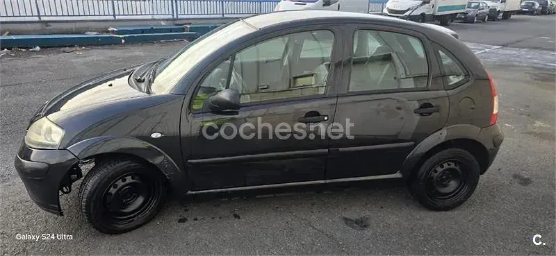 Usado Citroën C3 61 CV (44 kW) 2009 Negro Berlina