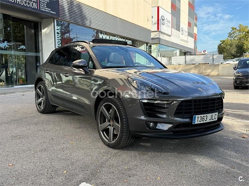 Usado Porsche Macan S 340 CV (250 kW) 2016 Gris / plata SUV