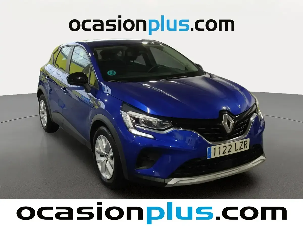 Usado Renault Captur Intens 90 CV (66 kW) 2022 Azul SUV