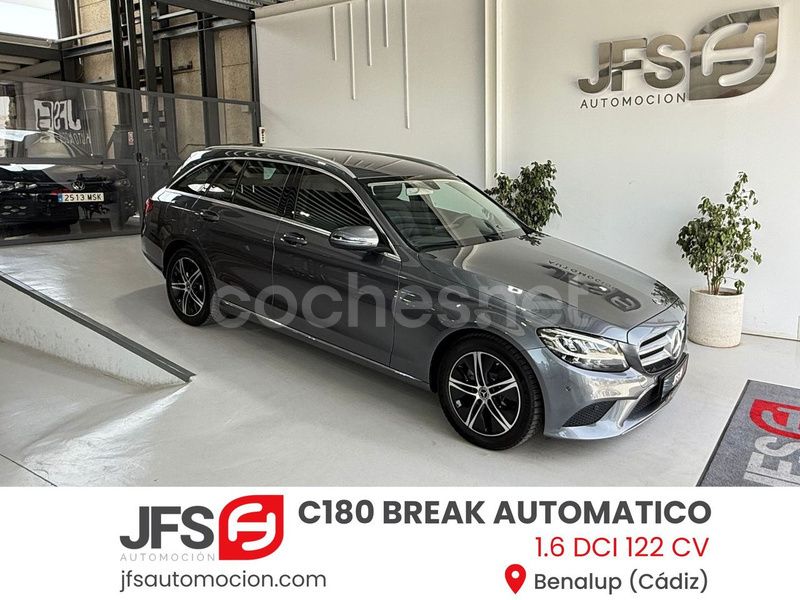 Gris / plata Usado 2020 Mercedes C200 Familiar | 21.900 € (Buen precio) - Imagen 1/4