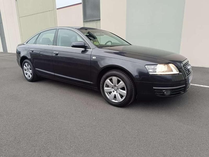 Usado Audi A6 225 CV (165 kW) 2005 Negro Berlina